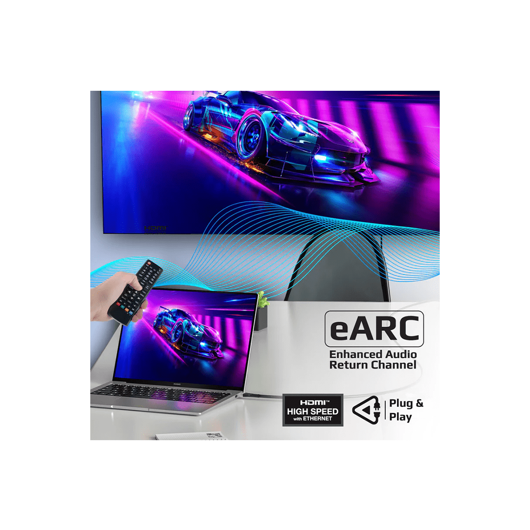 Promate PrimeLink8k-500 Certified Ultra-High-Speed 8K@60Hz HDMI Cable 5M in Qatar Promate PrimeLink8k-500 Certified Ultra-High-Speed 8K@60Hz HDMI Cable 5M in Qatar